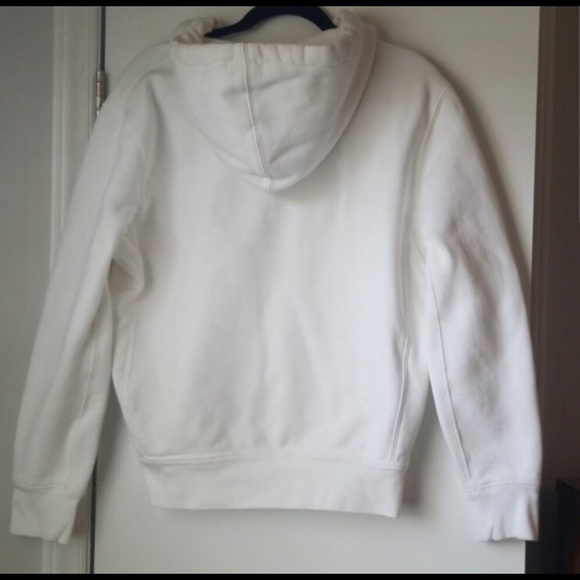 Polo Ralph Lauren Men's White Zip Up Hoodie - Picture 2 of 3